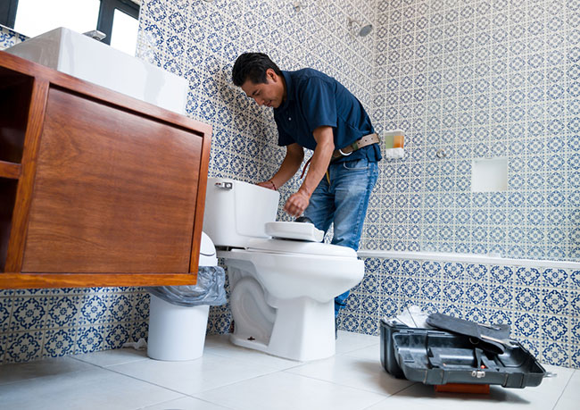 Clogged Toilet Repair in Sonora